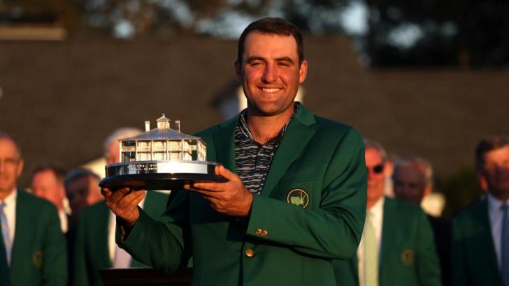 Golfer Scottie Scheffler 